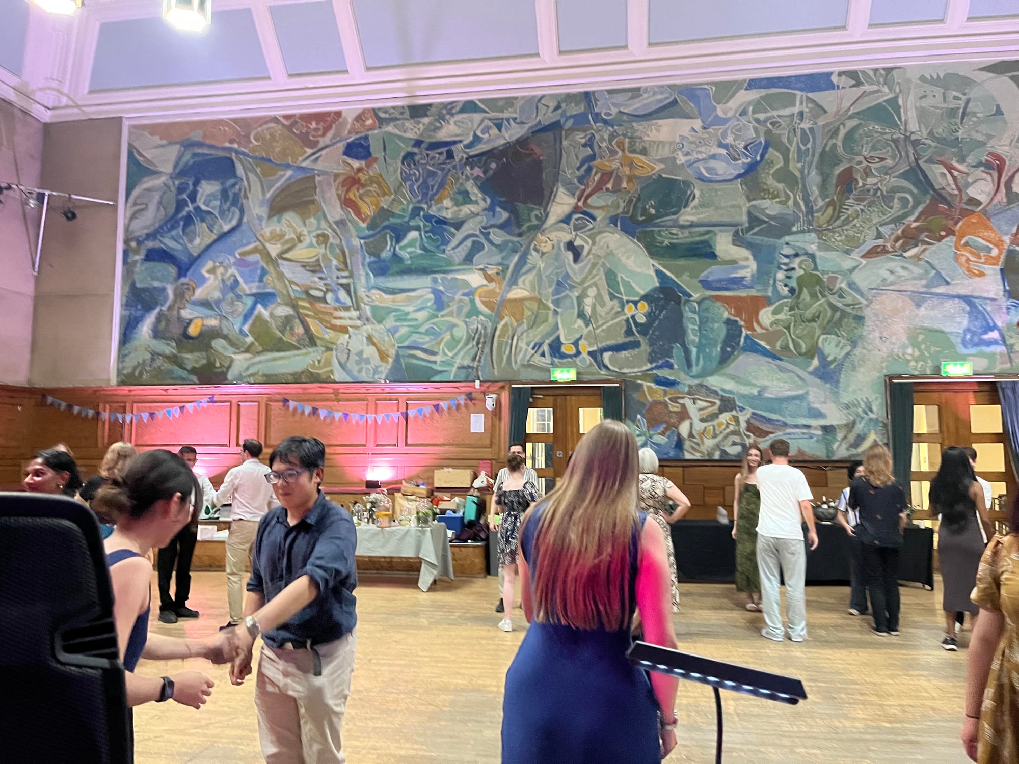 Mural at Cecil Sharp House