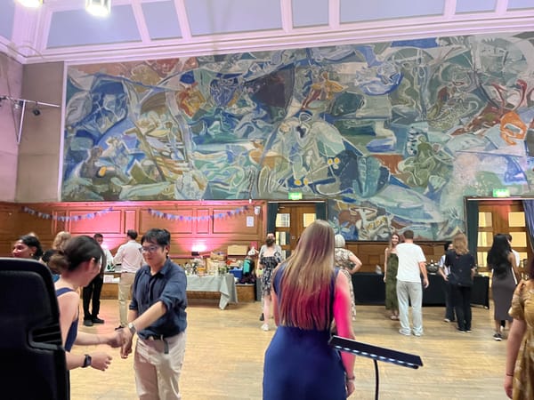 Mural at Cecil Sharp House